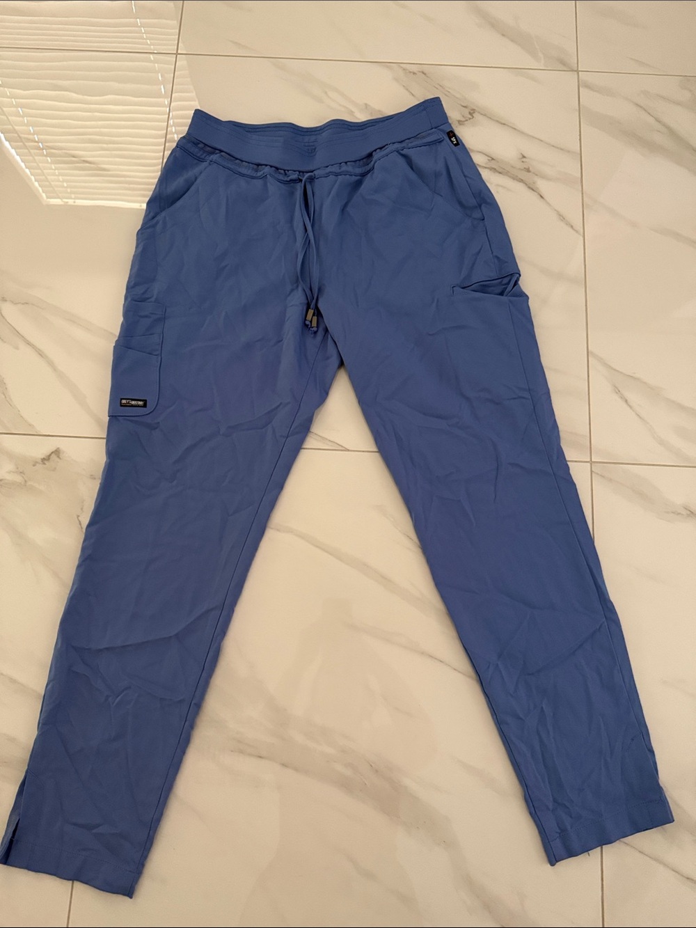 Womens Blue scrub Pants